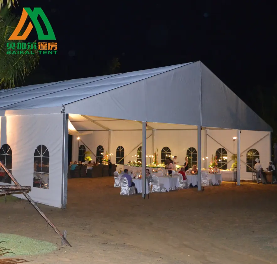 20X40 наружный большой белый изолированный шатер, палатка для свадебной вечеринки