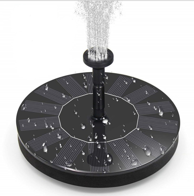 Высококачественный открытый фонтан с водяным насосом, плавучая садовая Солнечная ванна для птиц, бассейн и ландшафт