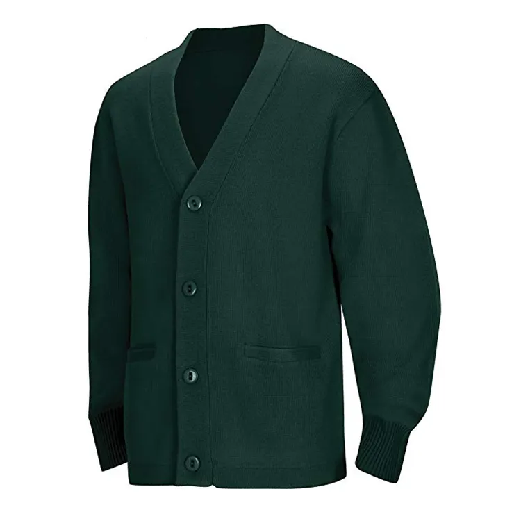 Китайский OEM новый дизайн, цветная застежка на пуговицах, облегающая вязаная верхняя одежда, шерстяное Смешанное пальто, чистый Винтажный Мужской зимний свитер, кардиган