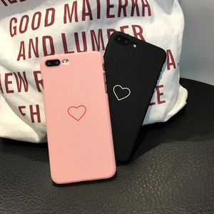 Lindo macaron corazón Rosa caja <span class=keywords><strong>del</strong></span> teléfono de la historieta para el iPhone x 8 8 más 7 7 más 6 6 S - Product Image 5