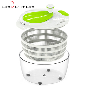 Glimlach mom <span class=keywords><strong>Top</strong></span> <span class=keywords><strong>Selling</strong></span> Keuken Appliance Gereedschappen Nieuwe Ontwerp OEM Salade Spinner