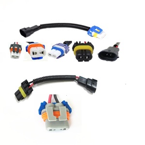 Adaptador <span class=keywords><strong>de</strong></span> arnés <span class=keywords><strong>de</strong></span> cableado para <span class=keywords><strong>faro</strong></span> LED HID, 9004 HB5 macho a H13 9007 cerámica hembra 12cm(5 pulgadas), 9008 - Product Image 5