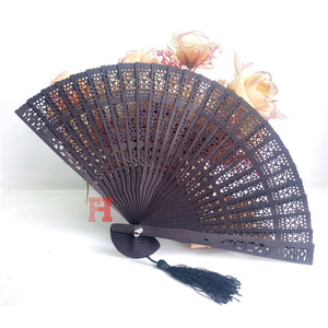 الصينية ملابس رقص فيكتوري خشبي قابلة للطي الزخرفية مراوح اليد - Product Image 6