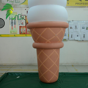 Giant <span class=keywords><strong>Inflatable</strong></span> Ice Cream <span class=keywords><strong>Cone</strong></span> Mô Hình Cho Quảng Cáo Mùa Hè - Product Image 3