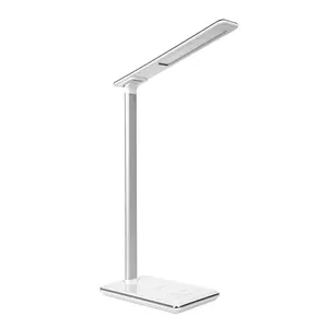 Desain Baru Nirkabel Biaya Lampu Meja Lampu Meja LED dengan USB untuk Rumah