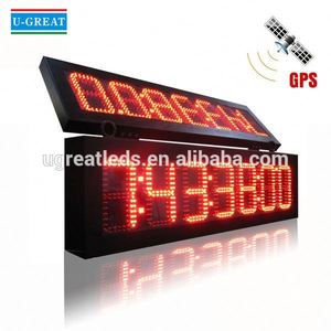 digital de color rojo cuenta regresiva <span class=keywords><strong>cronómetro</strong></span> de gran tamaño de la pantalla - Product Image 1
