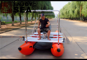 2025 thiết kế mới Inflatable Float Ống câu cá có thể gập lại Thuyền phao để bán nóng - Product Image 4
