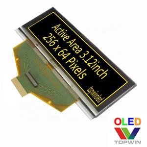 3.2 ''3.12 inch 3.2 inch 256x64 pixels witte kleur 30pin oled display 5664ASWEF01 met I2C SPI parallelle Interface ssd1322 - Product Image 4
