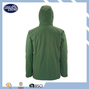 Mejor <span class=keywords><strong>calidad</strong></span> <span class=keywords><strong>precio</strong></span> competitivo 100% poliéster hombres chaqueta de cáscara impermeable - Product Image 5