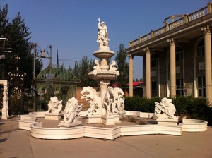 Grandes fontaines d'eau extérieures sculptées à la main/fontaine de marbre - Product Image 3