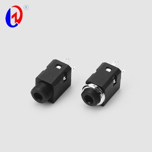 Connettore <span class=keywords><strong>Jack</strong></span> Audio 3.5mm Orizzontale DIP con Contatto in Rame, Interruttore per <span class=keywords><strong>Jack</strong></span> Mono o <span class=keywords><strong>Stereo</strong></span> da <span class=keywords><strong>3.5</strong></span> per Cuffie - Product Image 2