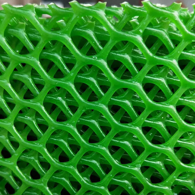 شبكة بلاستيكية مسطحة/أخضر اللون PP/HDPE البلاستيك سداسية شبكة مسطحة للزراعة السعر