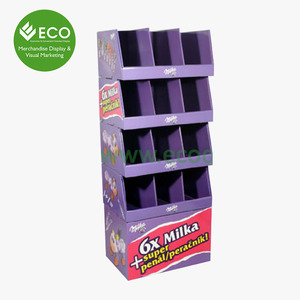 Sinh Thái hiển thị PD-144 ROHS chứng nhận tông Pocket Tầng Kệ trưng bày cho thức ăn vật nuôi & mèo thực phẩm bán lẻ khuyến mãi - Product Image 1