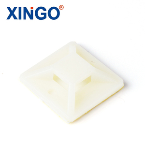 روابط كابلات نايلون لاصقة مخصصة من XINGO بألوان متنوعة للاستخدام في السيارات والصناعة، مقاس 20*20 مم / 25*25 مم / 30*30 مم / 40*40 مم - Product Image 5