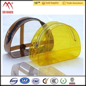 Sản Phẩm Mới Túi Nhựa Pvc Rõ Ràng Với Nút Chụp, Túi Mỹ Phẩm Pvc Trong Suốt - Product Image 4