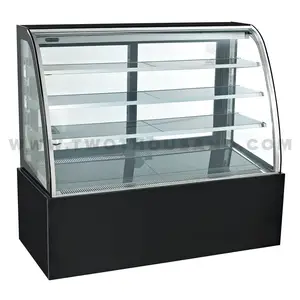 TT-MD124B R134A, изогнутый стеклянный хлебобулочный витринный холодильник, цена