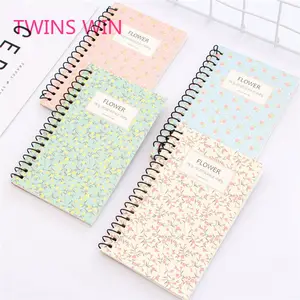 China Professional Manufacture unique personalized spiral recycled paper notebooks cheap stationery for school and office 977