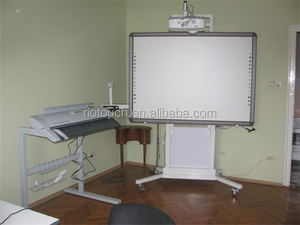 Riotouch Interactive <strong>Whiteboard</strong> USB Connected Multi-media Infrared Touch Electronic White Board <strong>with</strong> Moving Stand