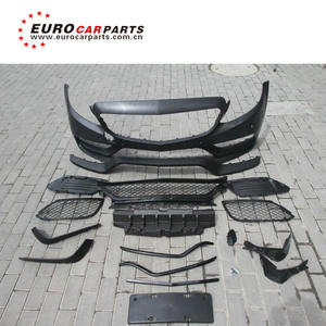 CLASSE C W205 C63 PP materiale del corpo kit misura per <span class=keywords><strong>C180</strong></span> C200l C300l per C63 2017 body kit con la parte anteriore paraurti hood scoop diffusore - Product Image 3