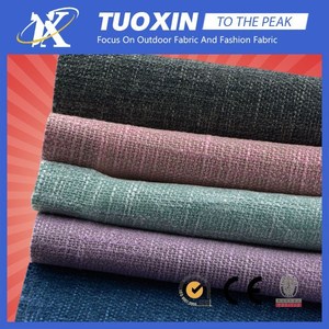 Tissus de rideaux en faux lin durables, tissu résistant au feu pour canapé, fabrication turque - Product Image 5