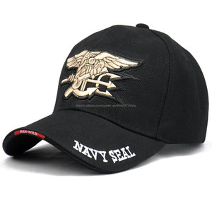 Navy SEAL LOGO caps 3D embroidery sports and ATS cotton 6 panels baseball caps and hats for them - Product Image 2