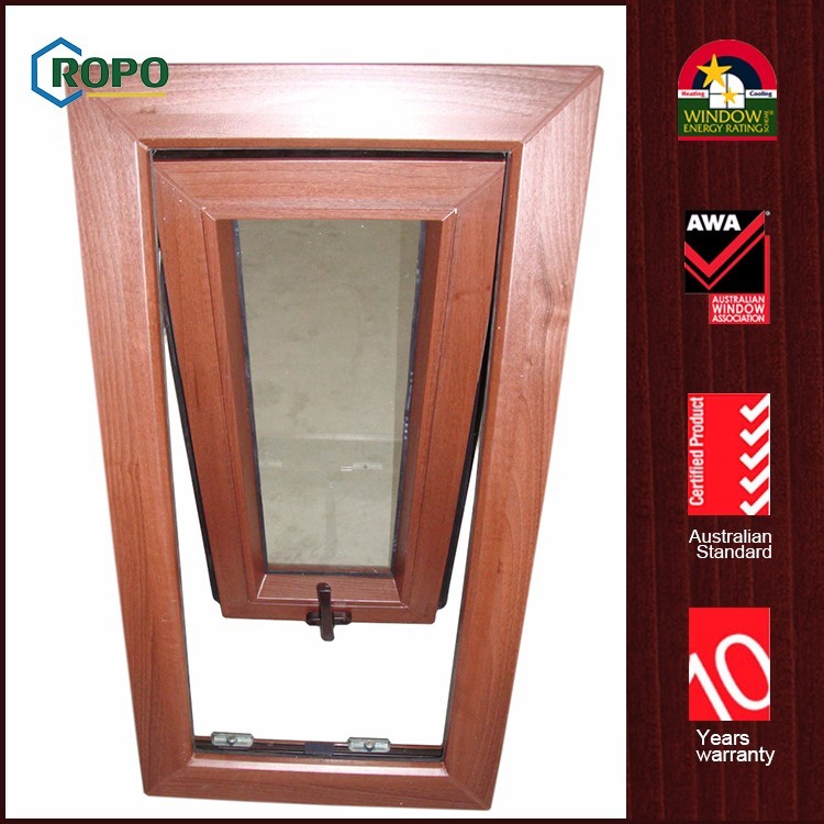 Chine ROPO Construction UPVC/PVC Auvent Fenêtre/Double vitrage PVC Fenêtre