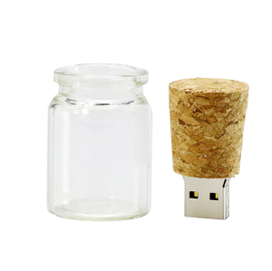 Độc Đáo Mong Muốn Chai Thủy Tinh Bằng Gỗ <span class=keywords><strong>USB</strong></span> 2.0 Flash Pen Drive 32GB Cho Đám Cưới Tặng 4GB 8GB 16GB - Product Image 4