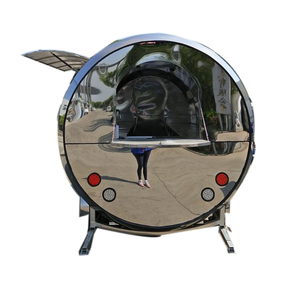 Restaurant Mobile Chariots De Restauration Rapide Mobile Chariot de Cuisine Mobile Sandwich Kiosque Alimentaire Voiture - Product Image 5