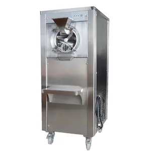 Machine à crème glacée verticale pour bureau, appareil pour faire de la glace chaude, avec refroidissement à air, italienne