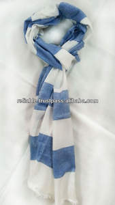 VISBBK Light Weight Unisex VISCOSE Yarn Dyed All Weaves Medium Length <b>Scarf</b> for Summer - Product Image 3