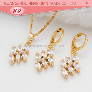 Alibaba oro <span class=keywords><strong>rosa</strong></span> blanca de lujo cristalino de la joyería para el partido - Product Image 3