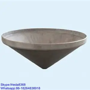 pressure vessel conical dish head for mixing tank bowl