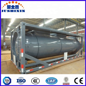 HCL Schwefelsäure 20-Fuß ASME T14 ISO-Tankcontainer 25CBM Kapazität -40~+130 Grad Design-Temperatur für Chemische Korrosive Flüssigkeiten - Product Image 6