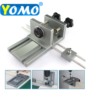 Nhôm Gỗ Dowelling Jig Kit md590 Đồ Nội Thất Tủ Kết Nối Khoan Hướng Dẫn Định Vị <span class=keywords><strong>OEM</strong></span> Tùy Chỉnh Chế Biến Gỗ Công Cụ - Product Image 4