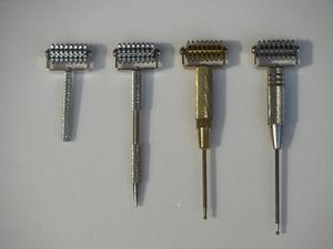 Metal Rulo cilt masajı prob pimi akupunktur kulak akupunktur noktası masaj iğne aracı - Product Image 6