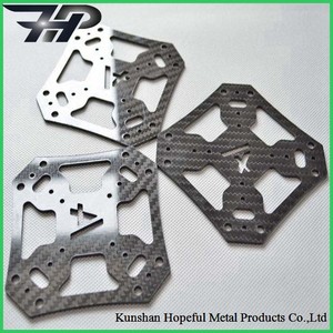 Oem cnc mecanizado hoja de fibra de carbono placa de bloque - Product Image 4