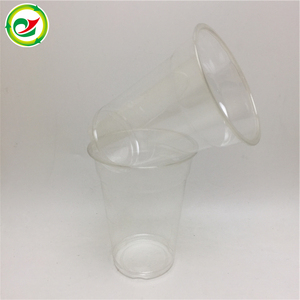 <span class=keywords><strong>10</strong></span> 12 14 16 20 24 oz desechables Clear PET jugo batido taza de plástico duro - Product Image 3
