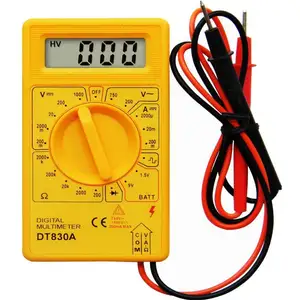 Digital Multimeter DT830A with Square Wave Output Battery Tester