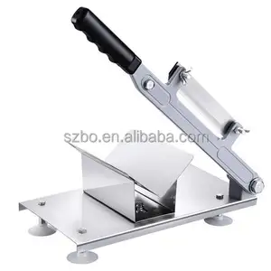 304 Stainless Steel Handle Meat Cutter Manual Frozen Meat Cutting Machine Vegetable Fruit Slicing Home Kitchen Tools Machine