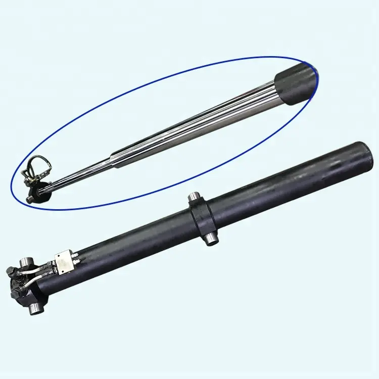 Small bore long stroke telescopic hydraulic cylinder