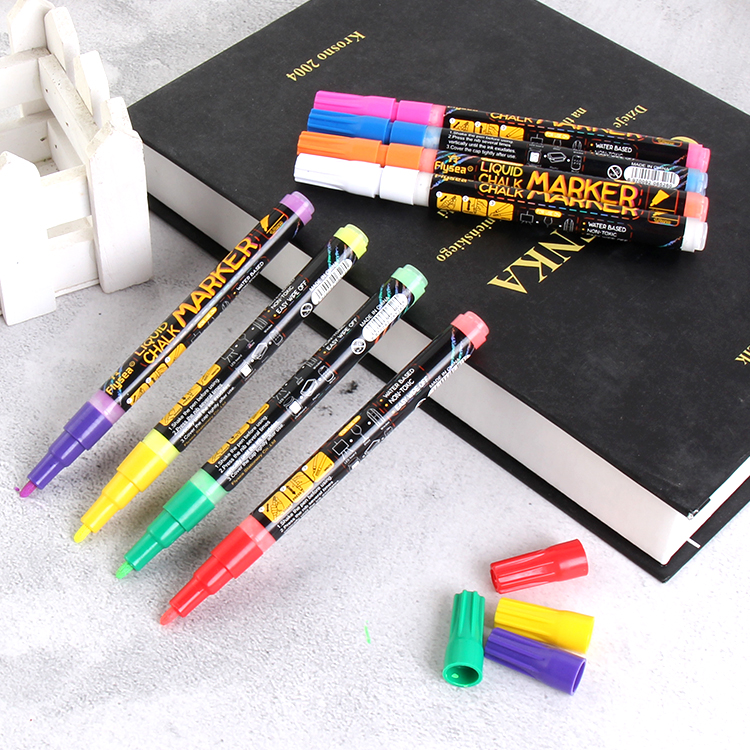 Plastic Material Liquid Chalk Marker Type Highlighter Pen