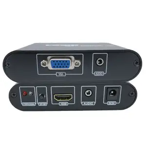 s - וידאו vga rca 2 hdmi ממיר עם scaler 1080 p