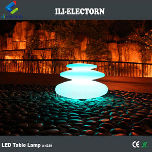 أنيق تصميم للماء rechageable led مصباح الزخرفية - Product Image 5