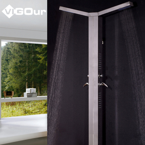 Columna ducha de lluvia, lluvia doble Panel de Panel para Hotel, <span class=keywords><strong>piscina</strong></span> # BS-6914 - Product Image 2