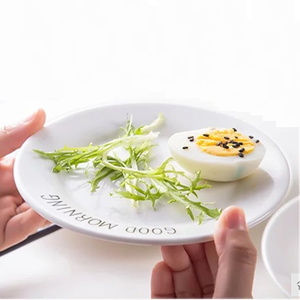 Hylink plastic melamine plate for restaurant reusable hard plastic plates melamine christmas plates
