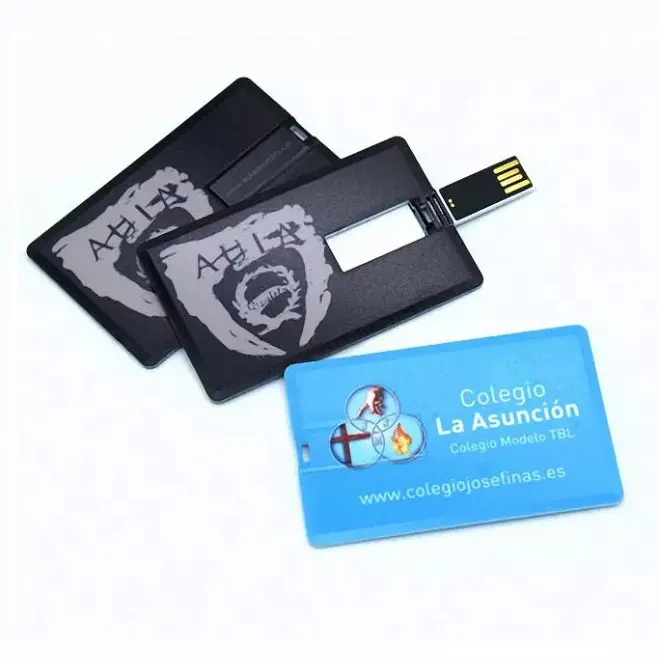 Miễn phí Logo USB Flash Drive thẻ tín dụng 512 Mb 1GB 2GB 8GB 16GB 32GB USB bộ nhớ số lượng lớn giá rẻ