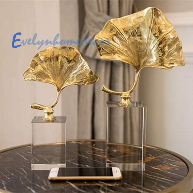 Рекламный медный цвет металлические листья абрикоса подарок на день матери идея для свадебного возврата поделки