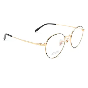 Fine metal optical frames wenzhou,eyeglasses gold plated