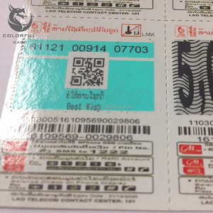 Phổ biến bán chạy nhất biến đổi Xổ Số vé cào in thẻ - Product Image 4