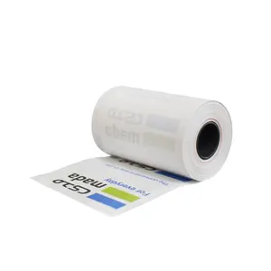 57mm Mada Pay Bank Color Logo Pre-Printed Bill Printer Debit Thermic Paper Rolls 57x40 Thermal Paper